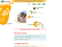 Tablet Screenshot of bioself.ch